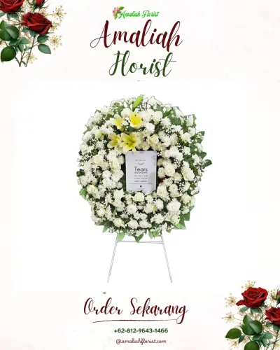 Krans Bunga Duka Cita di Cenggini